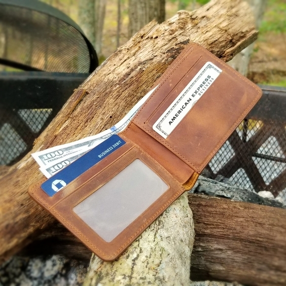 Leather Bi-Fold Wallets